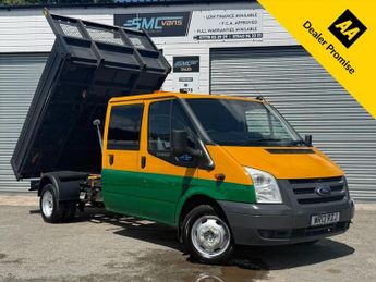 Ford Transit 2.2 TDCi 350 Crew Cab Tipper 4dr Diesel Manual RWD L4 (DRW) (123