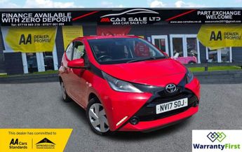 Toyota AYGO 1.0 VVT-i x-play Hatchback 5dr Petrol Manual Euro 6 (68 ps)