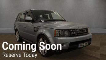 LAND ROVER RANGE ROVER SPORT 3.0 SD V6 HSE Black SUV 5dr Diesel Auto 4WD Euro 5 (255 bhp)