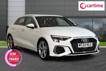 AUDI A3 1.5 TFSI 35 S line Sportback 5dr Petrol Manual Euro 6 (s/s) (150