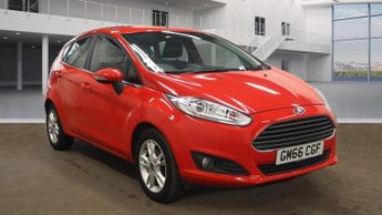 Ford Fiesta 1.25 Zetec Hatchback 5dr Petrol Manual Euro 6 (82 ps)