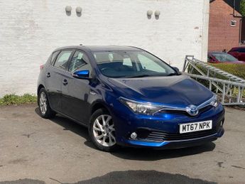 Toyota Auris 1.8 VVT-h Icon Hatchback 5dr Petrol Hybrid CVT Euro 6 (s/s) (Saf