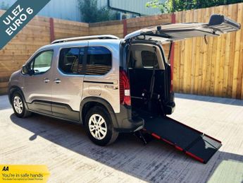 Peugeot Rifter 2 Seat Wheelchair Accessible Disabled Access Vehicle WAV