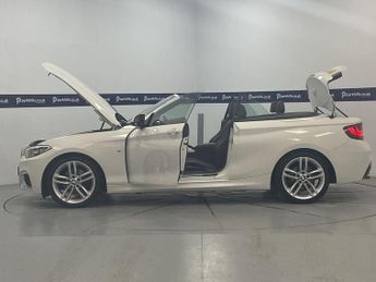 BMW 2 SERIES 2.0 220d M Sport Convertible 2dr Diesel Auto Euro 6 (s/s) (190 p