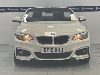 BMW 2 SERIES 2.0 220d M Sport Convertible 2dr Diesel Auto Euro 6 (s/s) (190 p
