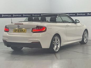 BMW 2 SERIES 2.0 220d M Sport Convertible 2dr Diesel Auto Euro 6 (s/s) (190 p