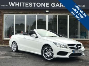 Mercedes E Class 2.1 E250 CDI AMG Line Cabriolet 2dr Diesel G-Tronic+ Euro 5 (s/s