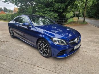 Mercedes C Class 1.5 C200 MHEV AMG Line (Premium Plus) Coupe 2dr Petrol G-Tronic+