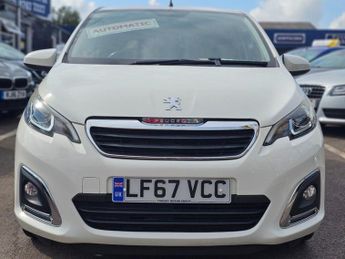 PEUGEOT 108 AUTOMATIC 1.0 Allure Hatchback 5dr Petrol 2 Tronic Euro 6 (68 ps