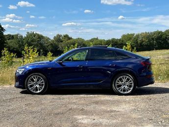AUDI E-TRON e-tron Sportback 55 Launch Edition Quattro Auto 4WD 5dr