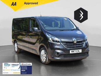 Renault Trafic 2.0 dCi Blue 30 Sport Crew Van Double Cab 6dr Diesel EDC LWB Eur