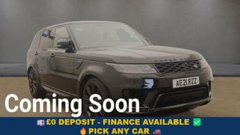 Land Rover Range Rover Sport 2.0 P400e 13.1kWh HSE Dynamic Black SUV 5dr Petrol Plug-in Hybri