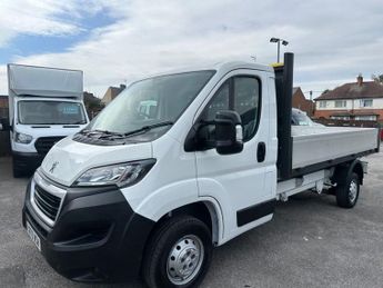 Peugeot Boxer BLUEHDI DROPSIDE 335 L3 JUST 38K WITH 1 OWNER FROM NEW !!! AIR C