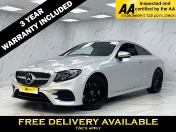 MERCEDES-BENZ E-CLASS 2.0 E220d AMG Line Coupe 2dr Diesel G-Tronic+ Euro 6 (s/s) (194 