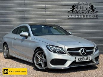 Mercedes C Class 2.1 C220d AMG Line (Premium Plus) Coupe 2dr Diesel G-Tronic+ Eur