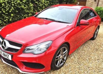 Mercedes E Class 3.0 E350d V6 BlueTEC AMG Line Coupe 2dr Diesel G-Tronic+ Euro 6 