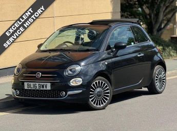 Fiat 500 0.9 TwinAir Lounge Convertible 2dr Petrol Manual Euro 6 (s/s) (1