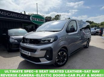 VAUXHALL Vivaro Life Electric 75kWh Ultimate XL MPV 5dr Electric Auto LWB (8 Seat, 7.4kW Charg