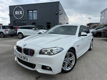 BMW 5 SERIES 2.0 520d M Sport Saloon 4dr Diesel Auto-FINISHED IN ALPINE WHITE