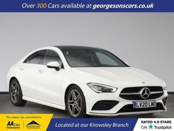 Mercedes CLA 1.3 CLA180 AMG Line (Premium Plus 2) Coupe 4dr Petrol 7G-DCT Eur