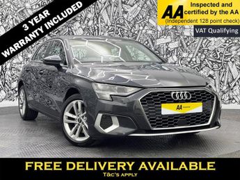 AUDI A3 1.0 TFSI 30 Sport Sportback 5dr Petrol Manual Euro 6 (s/s) (110 