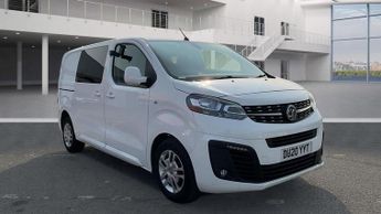 Vauxhall Vivaro 2.0 Turbo D 3100 Sportive 6 SEAT Crew Van L1 H1 Euro 6 (s/s) (12