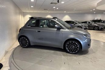 FIAT 500e C 42kWh La Prima Convertible 2dr Electric Auto (118 ps) 1 Owner, T