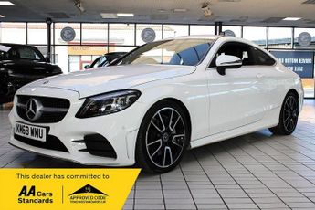 Mercedes C Class 2.0 C300d AMG Line (Premium) Coupe 2dr Diesel G-Tronic+ Euro 6 (