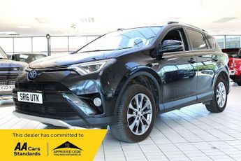 Toyota RAV4 2.5 VVT-h Excel SUV 5dr Petrol Hybrid CVT 4WD Euro 6 (s/s) (Safe