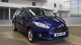 FORD FIESTA 1.0T EcoBoost Zetec Hatchback 5dr Petrol Manual Euro 6 (s/s) (10