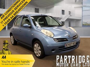 Nissan Micra 1.2 16v Spirita Hatchback 5dr Petrol Manual (143 g/km, 79 bhp)