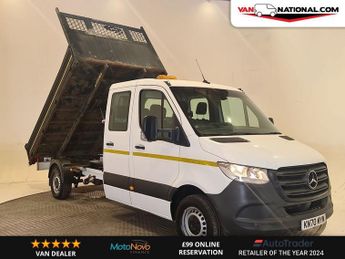 Mercedes Sprinter 2.1 314 CDI L3 RWD 143 BHP D/CAB TIPPER