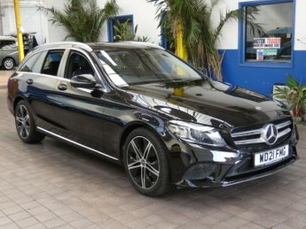 MERCEDES-BENZ C-CLASS 1.5 C200 MHEV EQ Boost Sport Estate 5dr Petrol G-Tronic+ Euro 6 