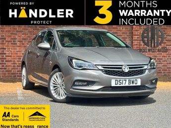 Vauxhall Astra 1.4i Turbo Elite Nav Hatchback 5dr Petrol Manual Euro 6 (150 ps)