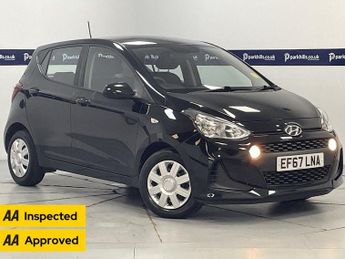 HYUNDAI I10 1.0 SE Hatchback 5dr Petrol Manual Euro 6 (66 ps) - AA INSPECTED