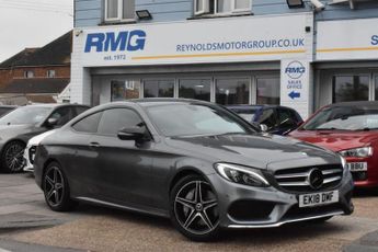 Mercedes C Class 2.0 C300 AMG Line Coupe 2dr Petrol G-Tronic+ Euro 6 (s/s) (245 p