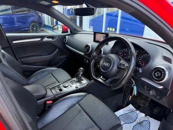 AUDI A3 1.4 TFSI CoD S line Saloon 4dr Petrol S Tronic Euro 6 (s/s) (Nav