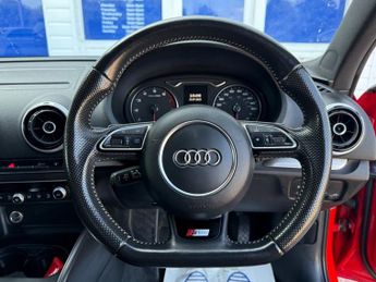 AUDI A3 1.4 TFSI CoD S line Saloon 4dr Petrol S Tronic Euro 6 (s/s) (Nav