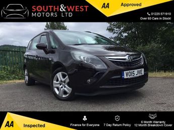 Vauxhall Zafira 1.4i Turbo Exclusiv MPV 5dr Petrol Manual Euro 6 (140 ps)