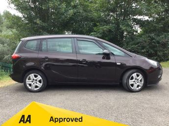 VAUXHALL ZAFIRA TOURER 1.4i Turbo Exclusiv MPV 5dr Petrol Manual Euro 6 (140 ps)