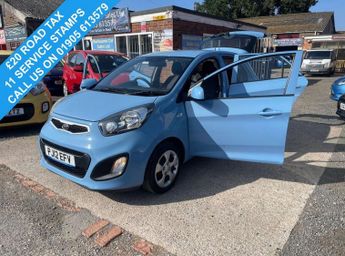 Kia Picanto 1.0 1 Hatchback 5dr Petrol Manual Euro 5 (68 bhp)
