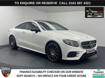Mercedes E Class 3.0 E350d V6 AMG Line (Premium) Coupe 2dr Diesel G-Tronic+ 4MATI