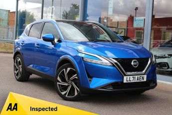 NISSAN QASHQAI 1.3 DIG-T MHEV Tekna+ SUV 5dr Petrol Hybrid Manual Euro 6 (s/s) 