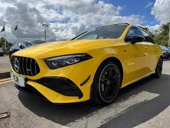 MERCEDES-BENZ A-CLASS 2.0 A35h MHEV AMG (Premium Plus) Hatchback 5dr Petrol Hybrid 7G-