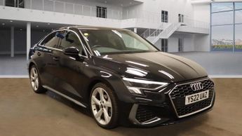 Audi A3 1.5 TFSI 35 S line Saloon 4dr Petrol S Tronic Euro 6 (s/s) (150 