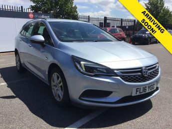 Vauxhall Astra 1.6 CDTi Tech Line Sports Tourer 5dr Diesel Manual Euro 6 (110 p