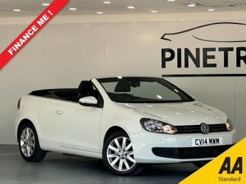 VOLKSWAGEN GOLF 1.6 TDI BlueMotion Tech SE Cabriolet 2dr Diesel Manual Euro 5 (s