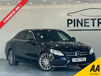 Mercedes C Class 2.1 C220d AMG Line (Premium) Saloon 4dr Diesel G-Tronic+ Euro 6 