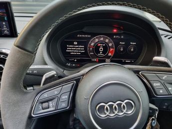 AUDI RS3 2.5 TFSI Saloon 4dr Petrol S Tronic quattro Euro 6 (s/s) (400 ps