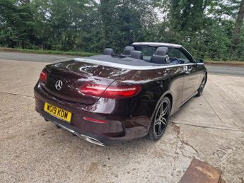 MERCEDES-BENZ E-CLASS 2.0 E300 GPF AMG Line (Premium) Cabriolet 2dr Petrol G-Tronic+ E